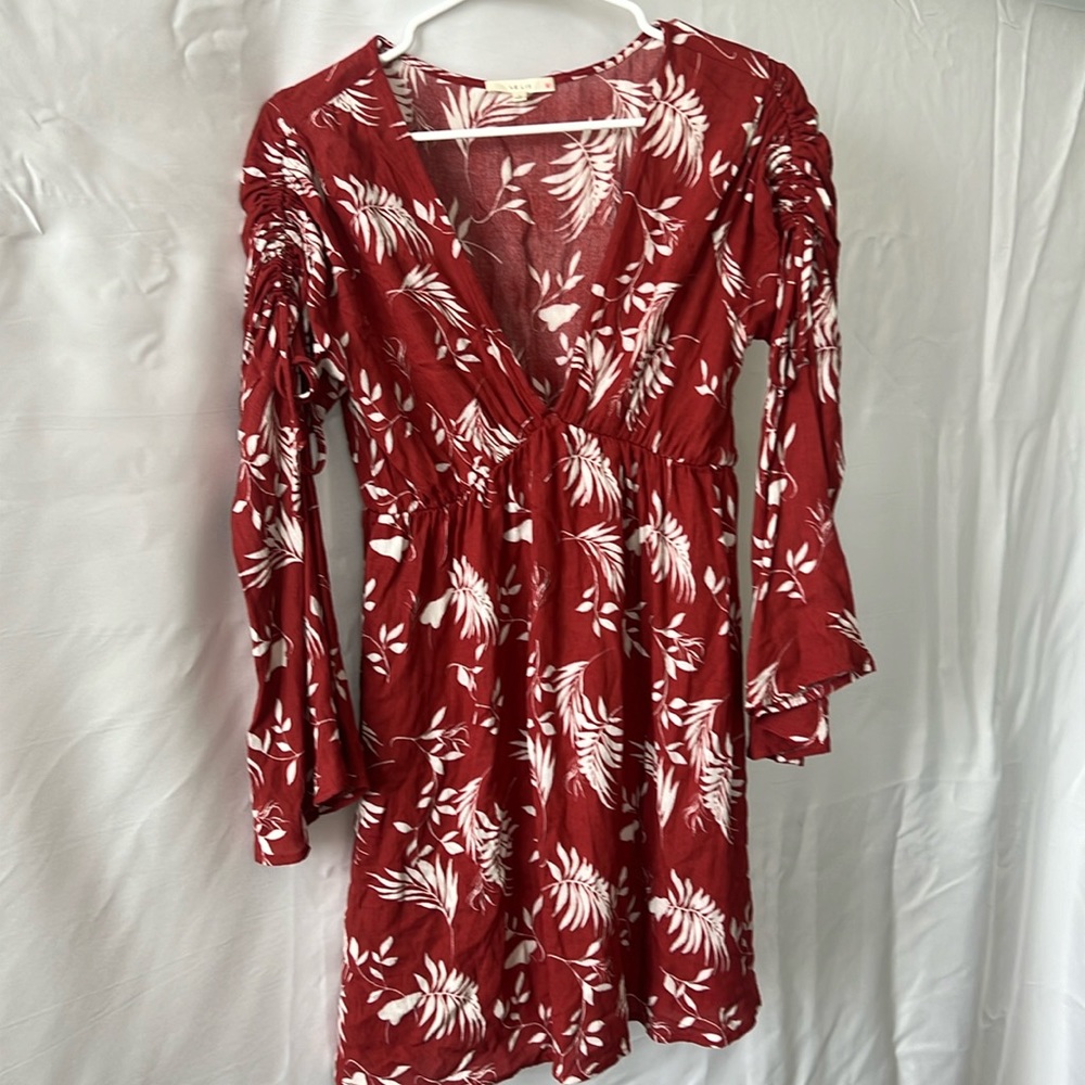 Lelis Floral Long Sleeve Dress